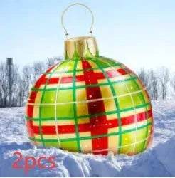 Christmas Ornament Holly Ball Outdoor Tree Decoration Christmas Balls for Yards - EX-STOCK Canada
