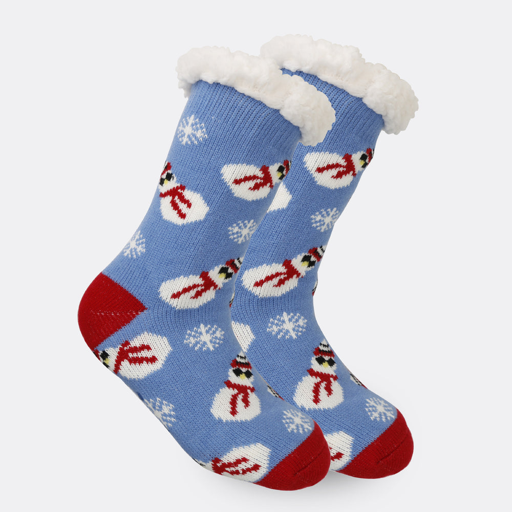 Christmas Women's Thickened Fleece-lined Room Socks EX-STOCK Canada