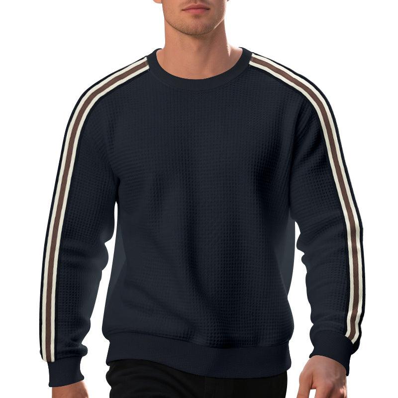 Pull décontracté pour homme à col rond ample et finEX-STOCK Canada