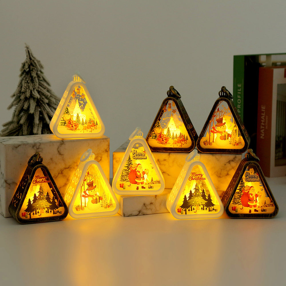 Christmas Decorations Retro Electric Candle Lamp Luminous Ornaments EX-STOCK Canada