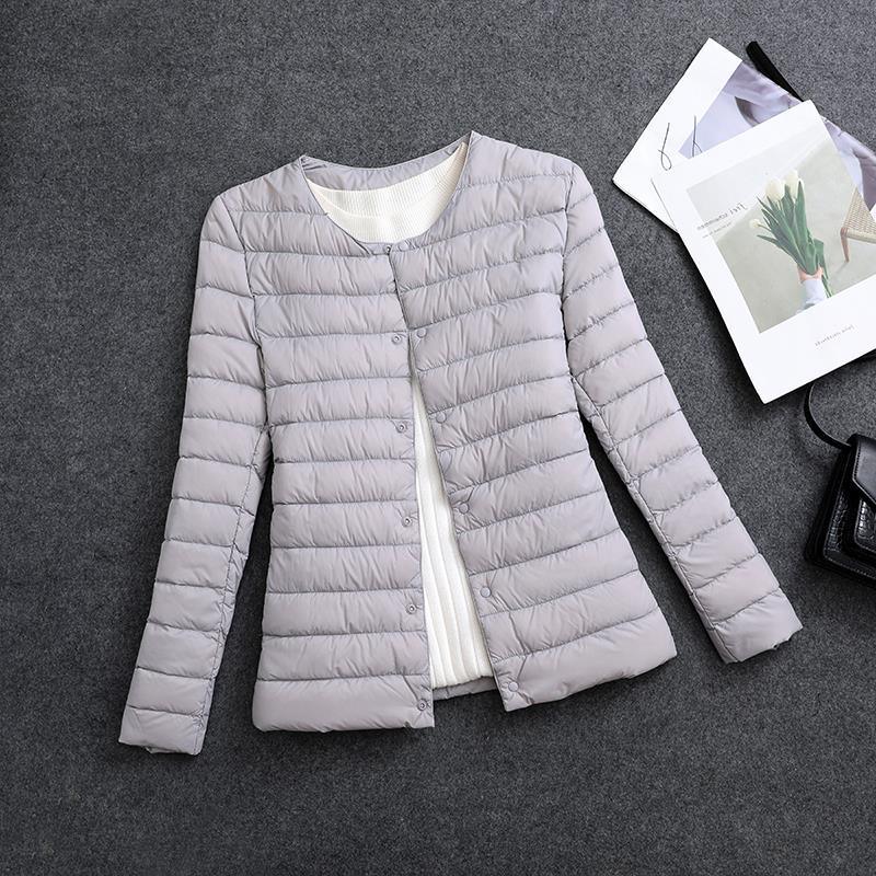 Women's Lightweight Short Inner-wear Round-neck Thermal Jacket - EX-STOCK Canada