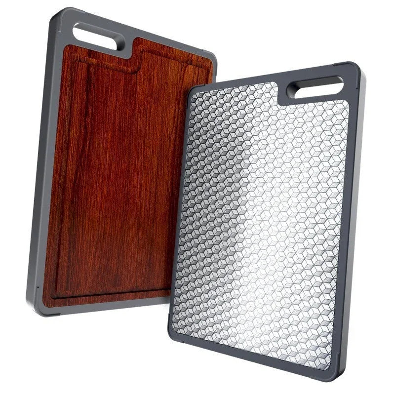 Stainless Steel Ebony Cutting Board Antibacterial And Mildewproof Double-sided Cutting Board EX-STOCK Canada