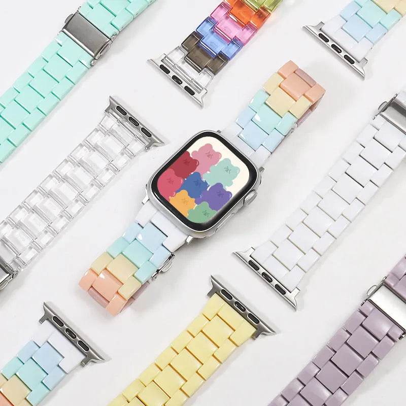 Suitable For Smart Watch Strap Resin Acrylic - EX-STOCK Canada