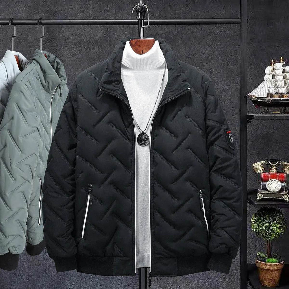 Compressed Cotton Stand Collar Men's Cotton-padded Coat Winter Coat Short Clothes Korean Style Trendy Cotton Clothing Workwear Winter Cotton-padded Jacket - EX-STOCK Canada