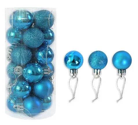 Christmas Decoration Shiny Matte Christmas Ball - EX-STOCK Canada