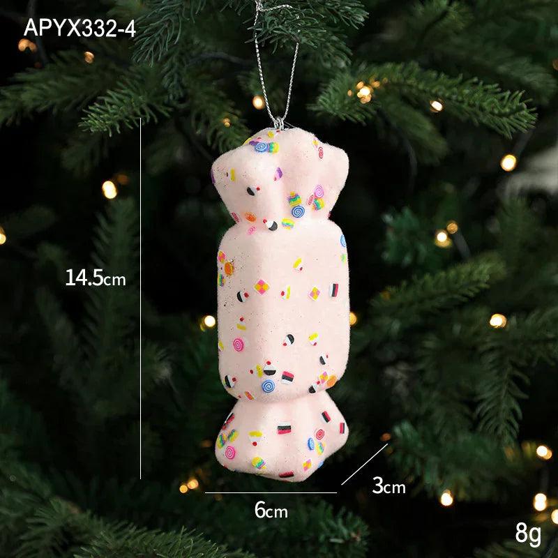 Pendentif créatif glace décoration de sapin de Noël petits éléments suspendusEX-STOCK Canada