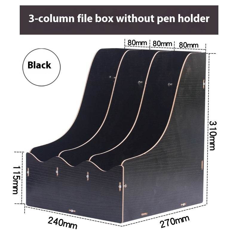 Minimalist Wooden Desk Organizer Office Table Organizer - EX-STOCK Canada