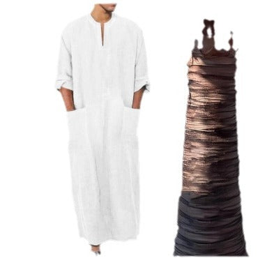 Großhandel Herrenrobe Klassisch Arabisch Lang - EX-STOCK Canada