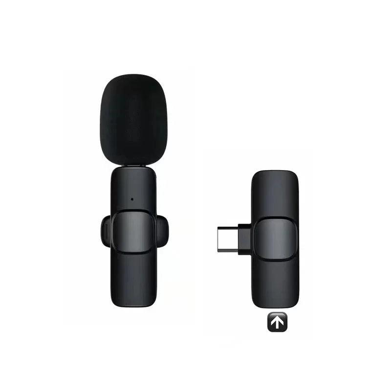 Short Video Shooting Mobile Phone Live Broadcast Wireless Lavalier Microphone EX-STOCK Canada