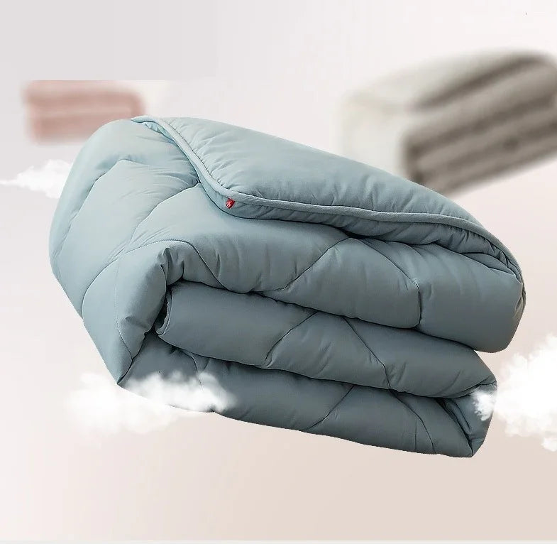 Edredón de terciopelo de plumas amigable con la piel y bordado de estilo simpleEX-STOCK Canada