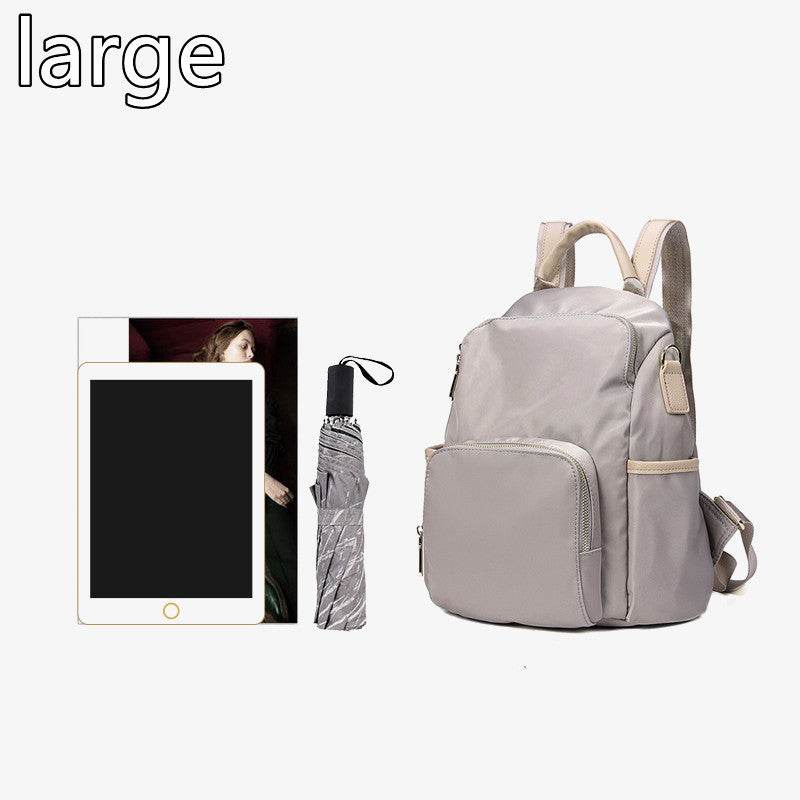 Unisex Portable Waterproof Plain color Backpack for school - EX-STOCK Canada
