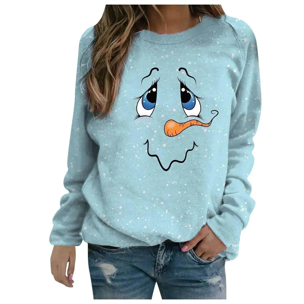 Women Autumn And Winter Funny Christmas Sweatshirt - EX-STOCK Canada