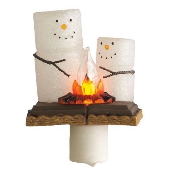 New Creative Resin Ghost Bonfire Flashing Resin Small Night Lamp EX-STOCK Canada