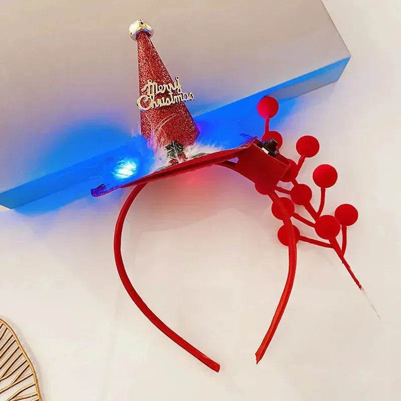 Christmas With Light Headband Snowflake Women's - EX-STOCK Canada