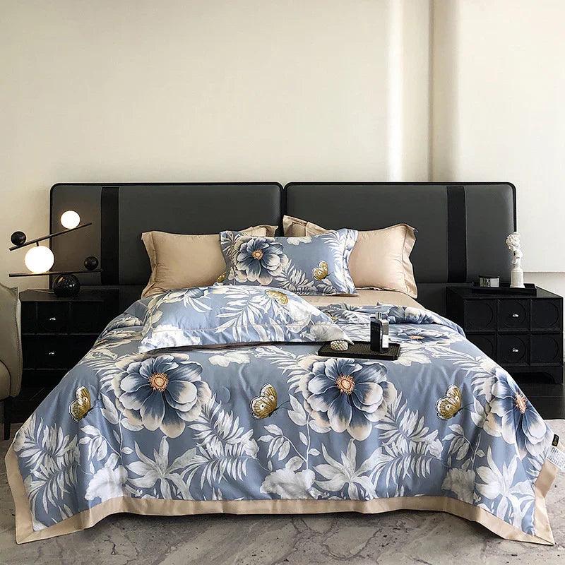 Housse de couette rafraîchissante d'été en Tencel lavable et aéréeEX-STOCK Canada