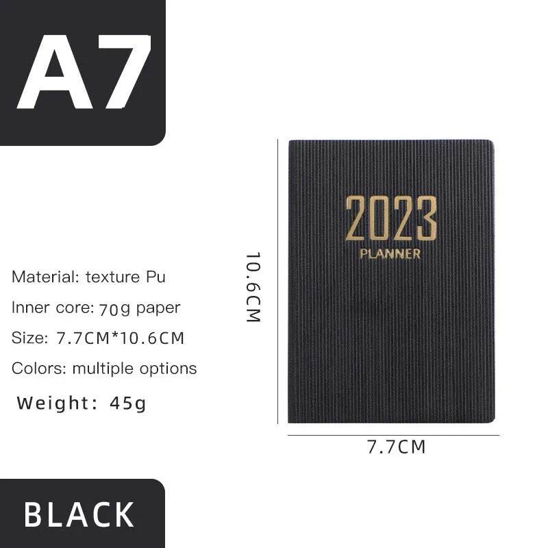 Mini Notebook 365 Days Portable Pocket Notepad Daily Weekly Agenda Planner - EX-STOCK Canada