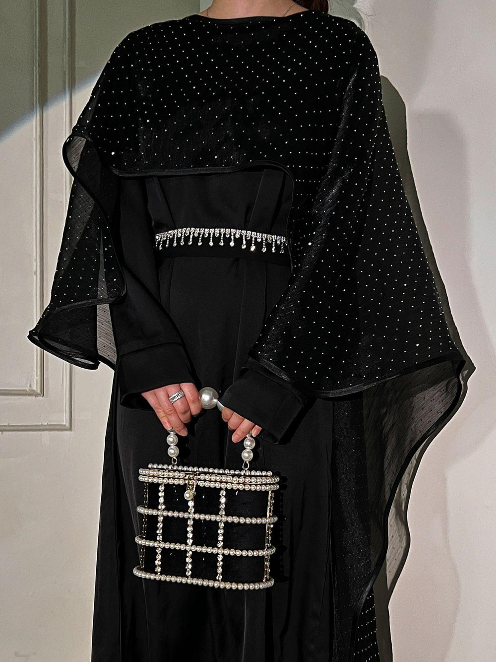 Women's Muslim Clothing Simple Cloak Robe Starry Robe - EX-STOCK Canada