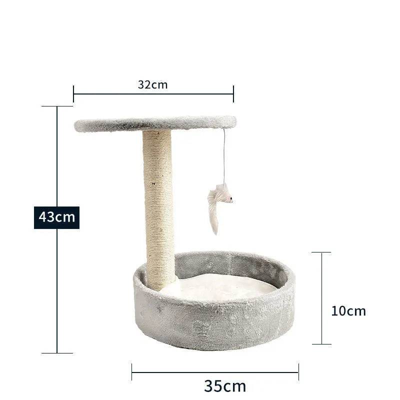 Cat Climbing Frame Litter Tree Integrated Grab - EX-STOCK Canada