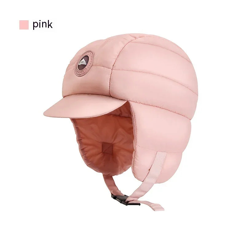 Down Plush Hat For Women Cycling Windproof Waterproof Ear Protection Warm Fashion Hats Winter Thicken Caps EX-STOCK Canada