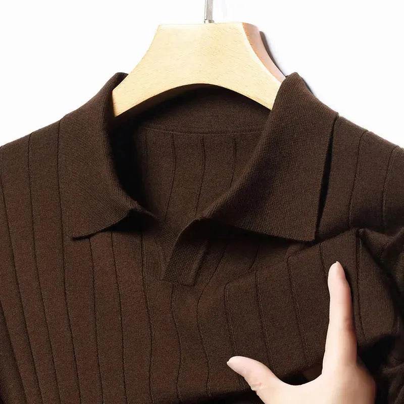 Autumn All-matching Slim fit Pullover Sweater For Men - EX-STOCK Canada