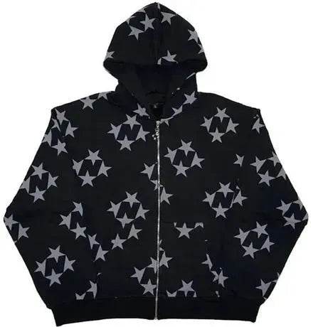 Fall Winter street Hip pop Unsex zip-up Hoodie Cardigan Outwear - EX-STOCK Canada