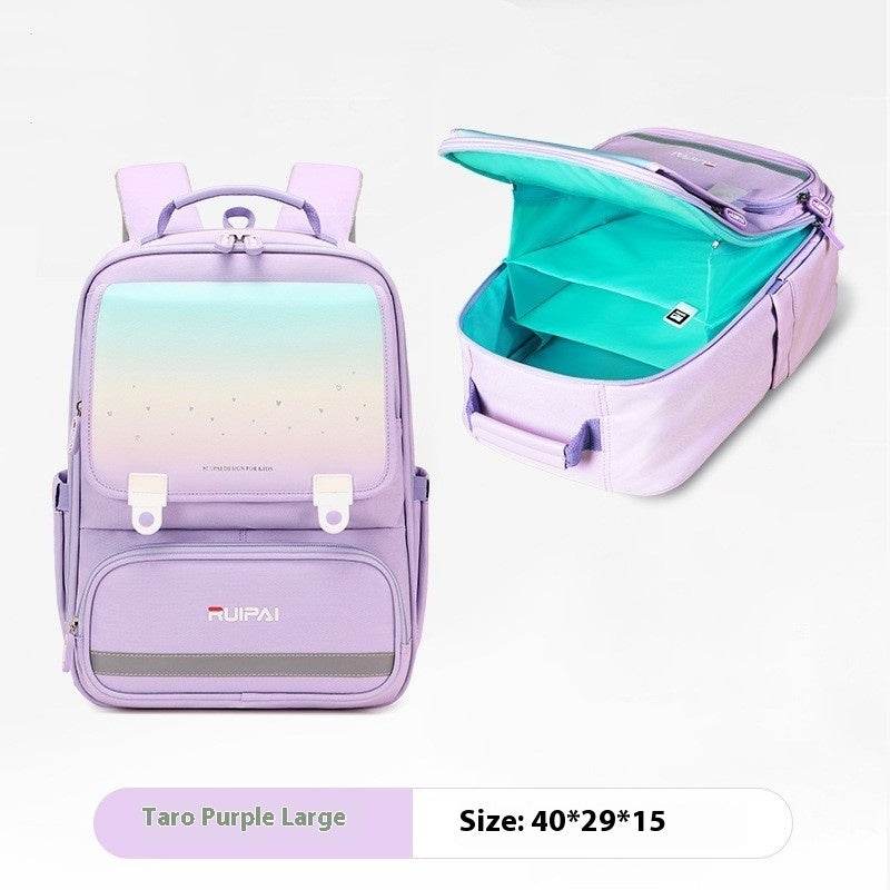 Primary School Student Schoolbag Burden Reduction Spine Protection - EX-STOCK Canada