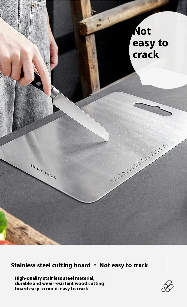 Household Stainless Steel Cutting Board Cut Vegetables EX-STOCK Canada