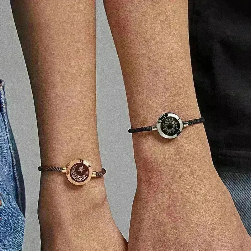Lovers Sun-Moon Smart Sensing Couple Bracelet - EX-STOCK CANADA