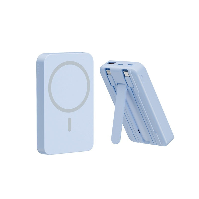 Magnetic Power Bank Mobile Power Supply Wireless Charger With Cable EX-STOCK Canada