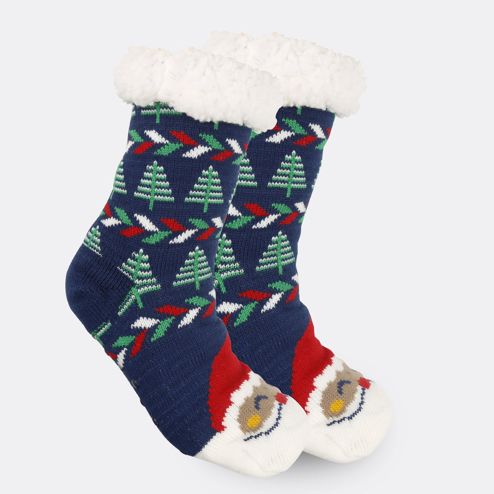 Christmas Women's Thickened Fleece-lined Room Socks EX-STOCK Canada