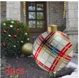 Christmas Ornament Holly Ball Outdoor Tree Decoration Christmas Balls for Yards - EX-STOCK Canada