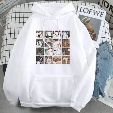 Women's Personalized Harajuku Sweatshirt Loose Plus Size - EX-STOCK Canada