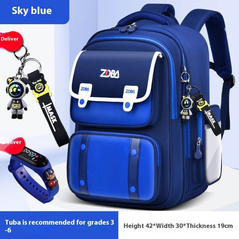 Elementary School Spine Protection Backpack Water resistant School bag - EX-STOCK Canada