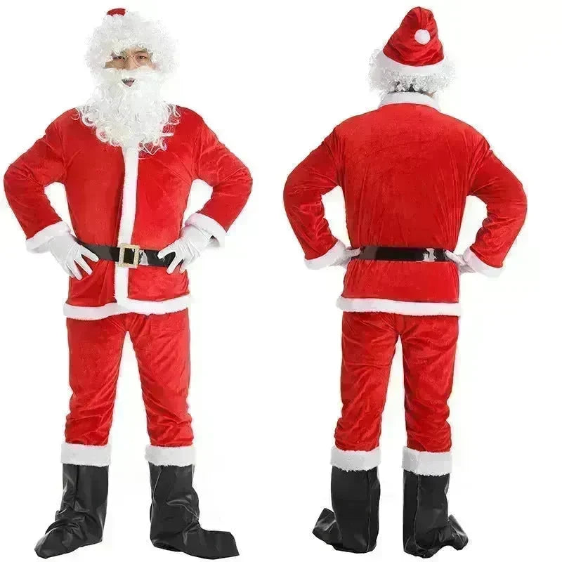 Christmas Costume Men's And Women's Clothing Full Set Performance Costume - EX-STOCK CANADA