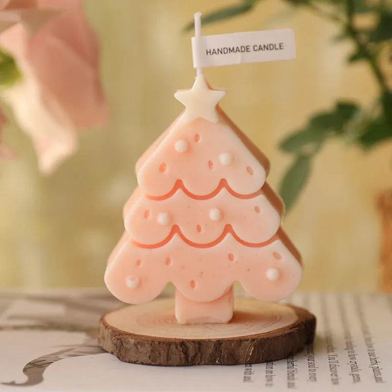 Christmas Tree Silicone Molds For DIY Christmas Creative Atmosphere Decoration Handmade Fragrant Candles - EX-STOCK Canada