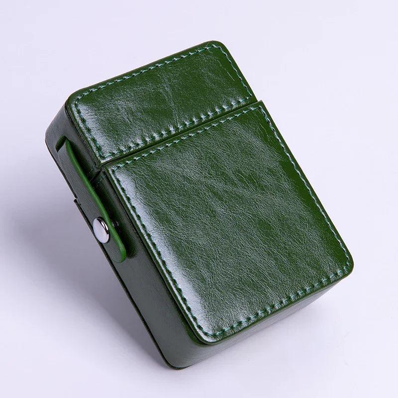 Bag Metal Clip Leather Cigarette Flip Cigarette Case EX-STOCK Canada