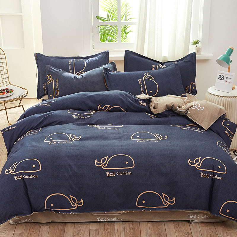 Student Dormitory Single Duvet Cover Autumn And Winter EX-STOCK Canada