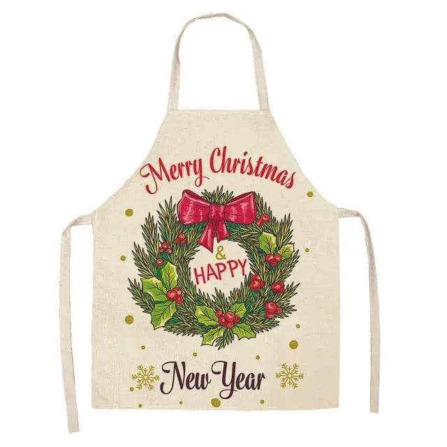 Personalized Christmas Aprons gifts idea for chefs bakers - EX-STOCK Canada