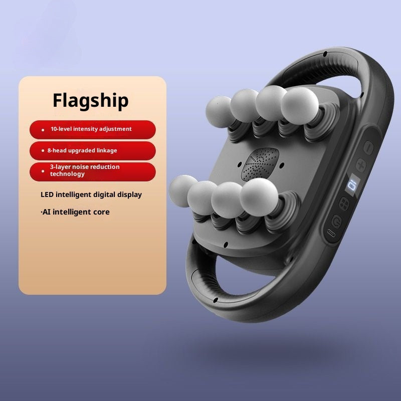 Muscle Relaxation Massager Multi-head Massage Gun Deep Tissue Body Fitness Muscle Electric Relax Massager For Back Shoulders Legs Foot 16 Heads EX-STOCK Canada