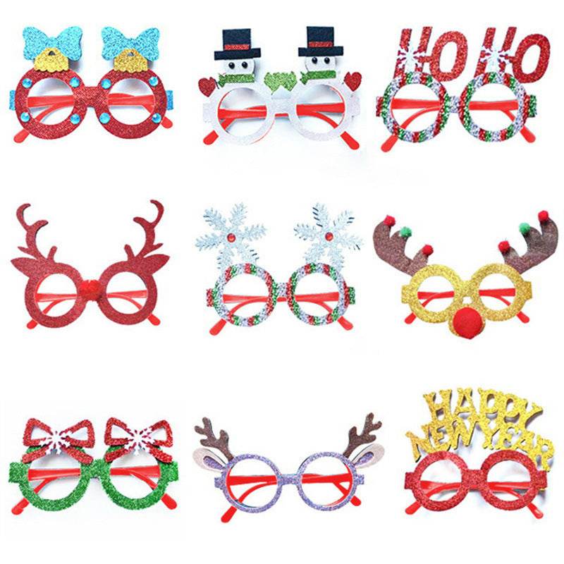 Christmas Creative Party Gathering Dress Up Glasses - EX-STOCK Canada
