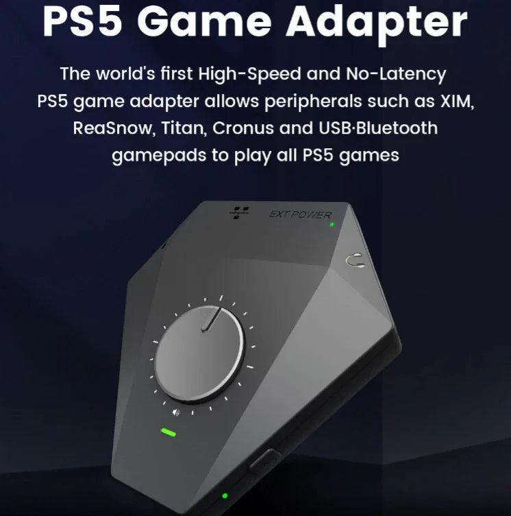 PS5 Game Keyboard Mouse Converter P5 Adapter Macro Custom Button EX-STOCK Canada