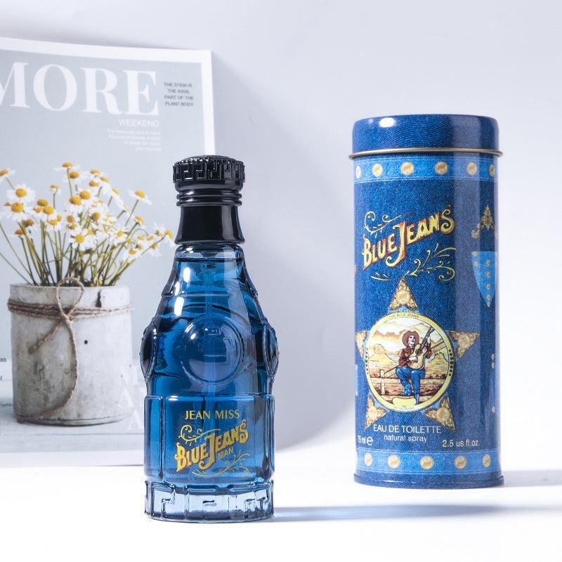 Blue Denim Cola Flavor Men's Perfume Azure Long-lasting Natural Cologne 75ml - EX-STOCK Canada