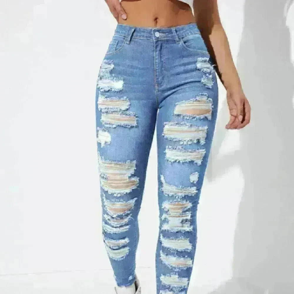 All-match Skinny Denim Trousers For Women - EX-STOCK CANADA