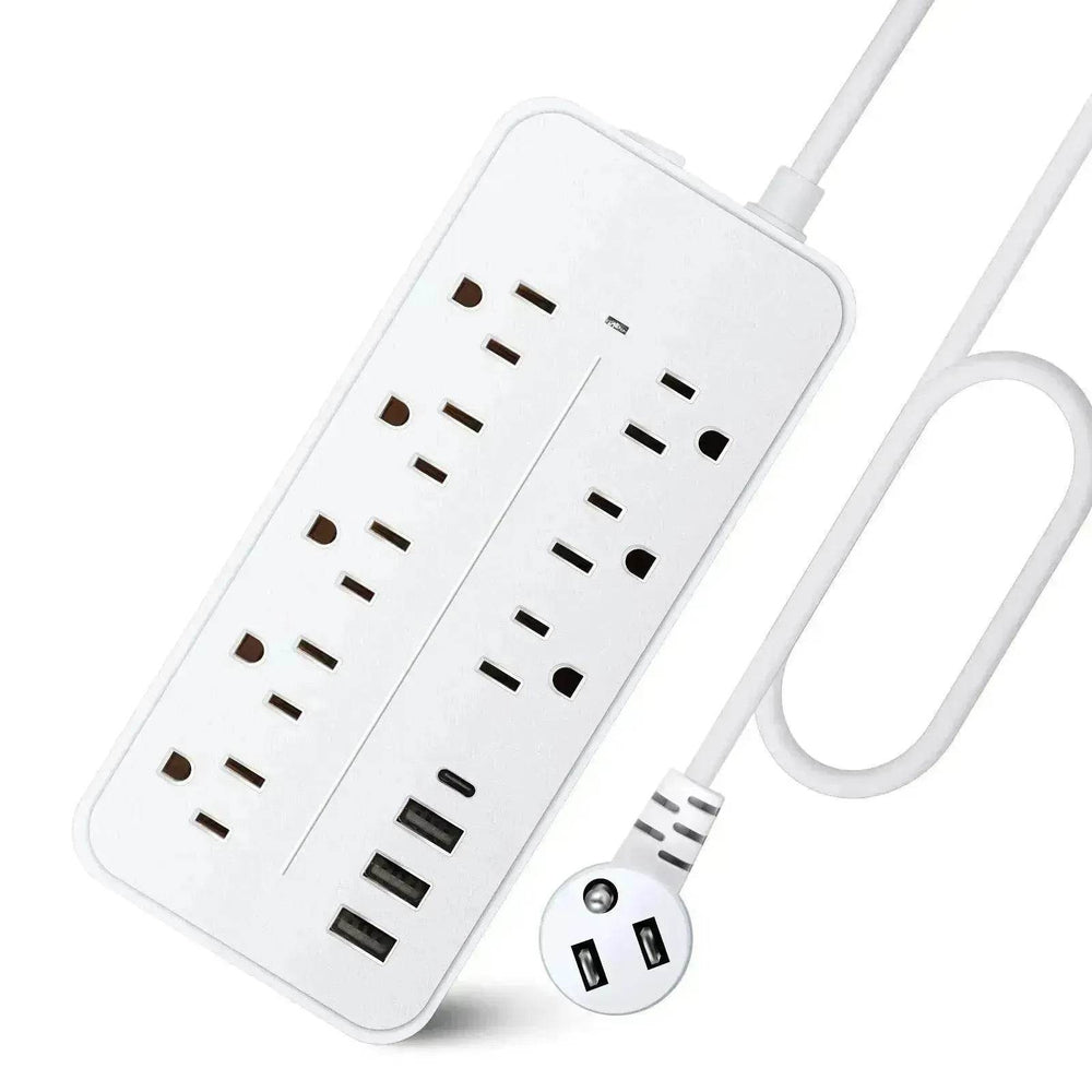 America Household Power Surge Protector Socket with USB Port. - EX-STOCK Canada