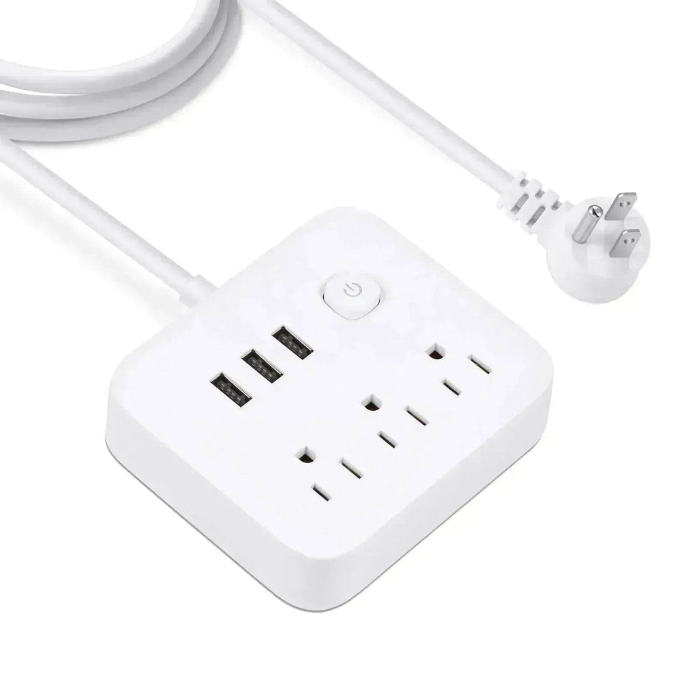 America Household Power Surge Protector Socket with USB Port. - EX-STOCK Canada