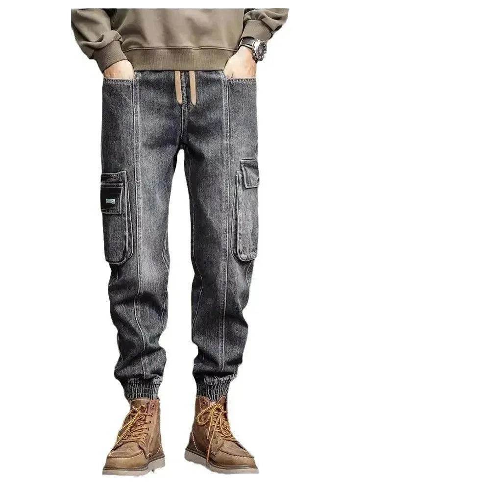 American Retro Ankle-tied Jeans Men - EX-STOCK Canada