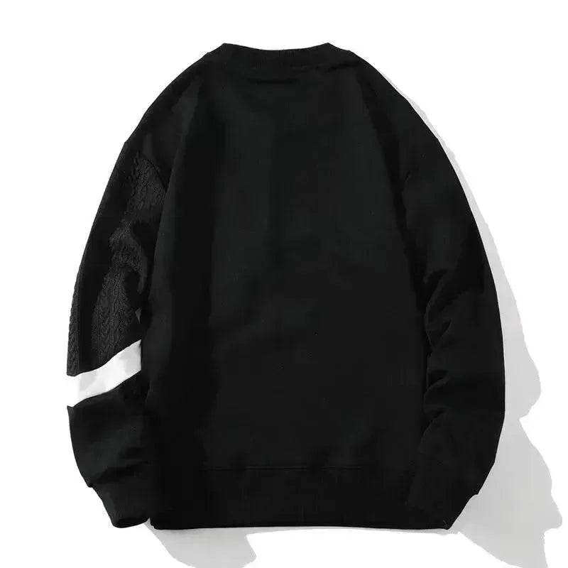 American Retro Crew Neck Long-sleeved T-shirt Casual Sportswear - EX-STOCK Canada