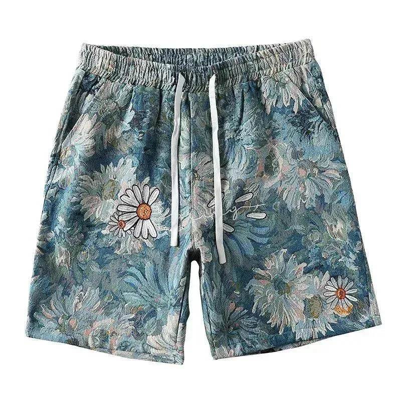 American Retro Shorts Men's Summer Japanese Ins Beach Pants - EX-STOCK Canada