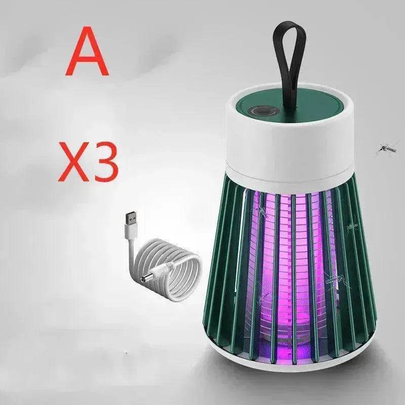 Anti Mosquitoes Portable Electric Mosquito Killer Lamp USB Insect Killer LED Mosquito Trap Bug Zapper Repellent - EX-STOCK Canada