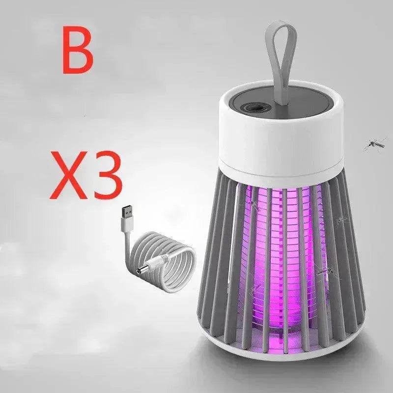 Anti Mosquitoes Portable Electric Mosquito Killer Lamp USB Insect Killer LED Mosquito Trap Bug Zapper Repellent - EX-STOCK Canada